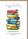 Card - Happy Birthday &ndash; Books 